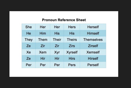 The problem with court ordered pronouns